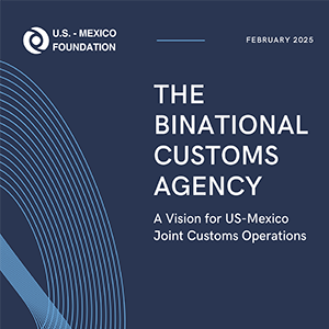 The Binational Customs Agency Cover Page